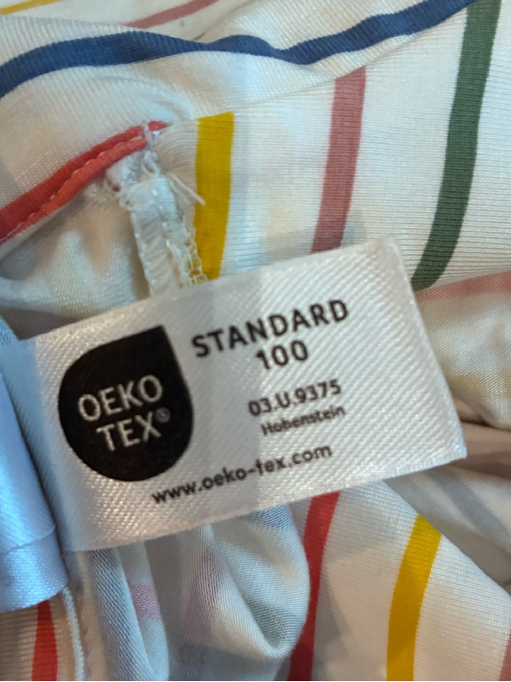 Hanna Andersson Women's‎ Small Pajama Top Short Sleeve HannaSoft™ Stripe - Picture 5 of 7